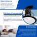 Ventilador de Teto Treviso Preto Fosco Confort LED Ctrl Rem