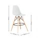 Kit de 2 Banquetas Eames Charles Eiffel Trevisul - Branco