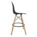 Kit de 2 Banquetas Eames Charles Eiffel Trevisul - Preto
