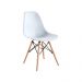 Kit de 2 Cadeiras Eames Charles Eiffel Trevisul - Branco