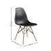 Kit de 2 Cadeiras Eames Charles Eiffel Trevisul - Preto