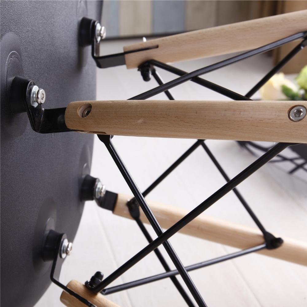 Kit de 4 Cadeiras Eames Charles Eiffel Trevisul - Branco