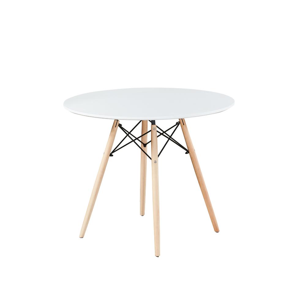 Mesa Redonda Eames Charles Eiffel 90cm Trevisul - Branco