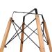 Mesa Redonda Eames Charles Eiffel 90cm Trevisul - Branco