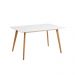 Mesa Retangular Eames Charles Eiffel 120x80cm Trevisul - Branco