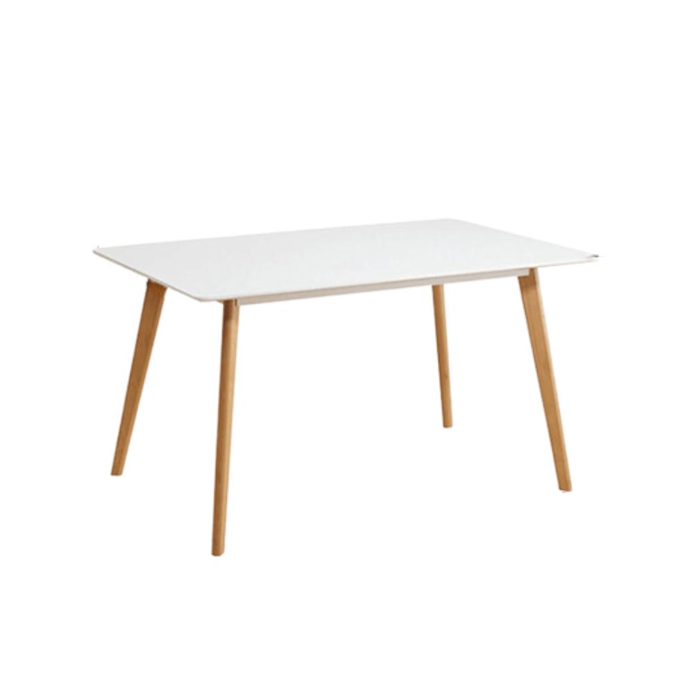 Mesa Retangular Eames Charles Eiffel 120x80cm Trevisul - Branco