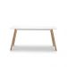 Mesa Retangular Eames Charles Eiffel 120x80cm Trevisul - Branco