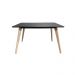 Mesa Retangular Eames Charles Eiffel 120x80cm Trevisul - Preto