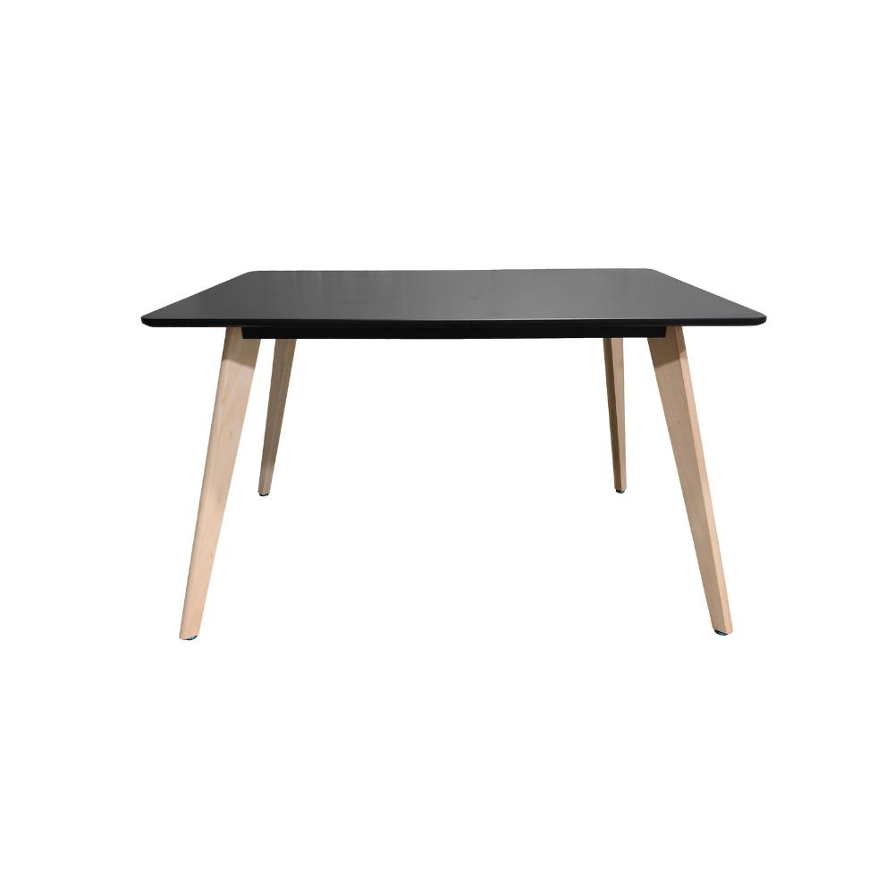 Mesa Retangular Eames Charles Eiffel 120x80cm Trevisul - Preto