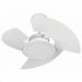 Ventilador Aventador LED Branco 220V 3 Pás