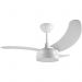 Ventilador Búzios LED Branco 220V 3 Pás Brancas