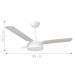 Ventilador Led Breeze Branco 220V 3 Pás Brancas e Controle Remoto