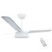 Ventilador Led Breeze Branco 220V 3 Pás Transparentes e Controle Remoto