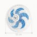 Ventilador Maggie Parede Branco Oscilante 127V Pás Azul