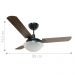 Ventilador Strill Preto 110V 3 Pás Verniz e Controle Remoto