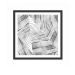 Quadro Decorativo com Moldura Abstrato I Preto