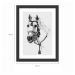 Quadro Decorativo com Moldura Cavalo II Preto