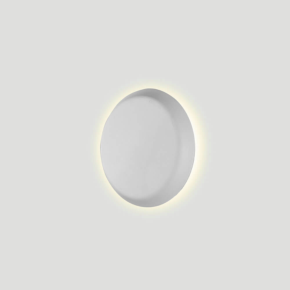 Arandela Parede Lua 14cm LED 5W - BRANCA - BRANCO FRIO