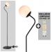 Luminária de Coluna Abajur Piso Chão Globo - KOMA + Lâmpada G9