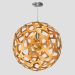 Lustre Pendente JACI - Extra Grande 50X50CM - 100% Madeira