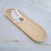 12 Bandejas Em Bambu Oval Travessa Gamela 33x12cm Petisqueiras Bandejas Multiuso UZ Decorar Restaurante