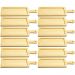 12 Petisqueiras de Bambu para Restaurante 24x8cm Retangular Tábua para Servir Petiscos Uz