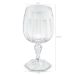 Conjunto 6 Taças Para Água Tomar Suco 350ml Poliestireno UZ Samba Transparente