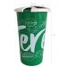 Copo Para Tomar Terere Chimarrão Gelado 450ml Com Tampa Verde