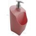 Dispenser Porta Detergente E Esponja Organizador De Pia Uz Rosa Quartzo