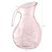 Jarro De Plástico Com Alça 2,3L Jarra Tango Para Água E Suco Rosa Translúcido UZ