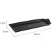 Kit 12 Bandejas Travessa Retangular 38x16cm Servir Plástico