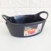 Kit 12 Cestos para Batata Frita Servir Porções Preto 28x12cm