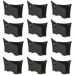 Kit 12 Suportes Porta Guardanapos De Papel Para Mesa Uz Preto