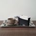 Kit 12 Suportes Porta Guardanapos De Papel Para Mesa Uz Preto