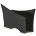 Kit 12 Suportes Porta Guardanapos De Papel Para Mesa Uz Preto