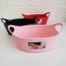 Kit 24 Cestos para Servir Batata Frita Preto 21x9cm Restaura