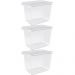 Kit 3 Organizadores de Geladeira Multiuso Cozinha 1,3L com T