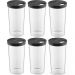Kit 6 Farinheiros Porta Temperos Farofa UZ 500ml Condimentos
