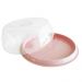 Kit 6 Porta Bolo de Plástico com Tampa Boleiras Coloridas 29cm Plus UZ Rosa