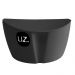Kit 6 Saleiros com Tampa Porta Sal Cozinha 500ml Plástico UZ Preto