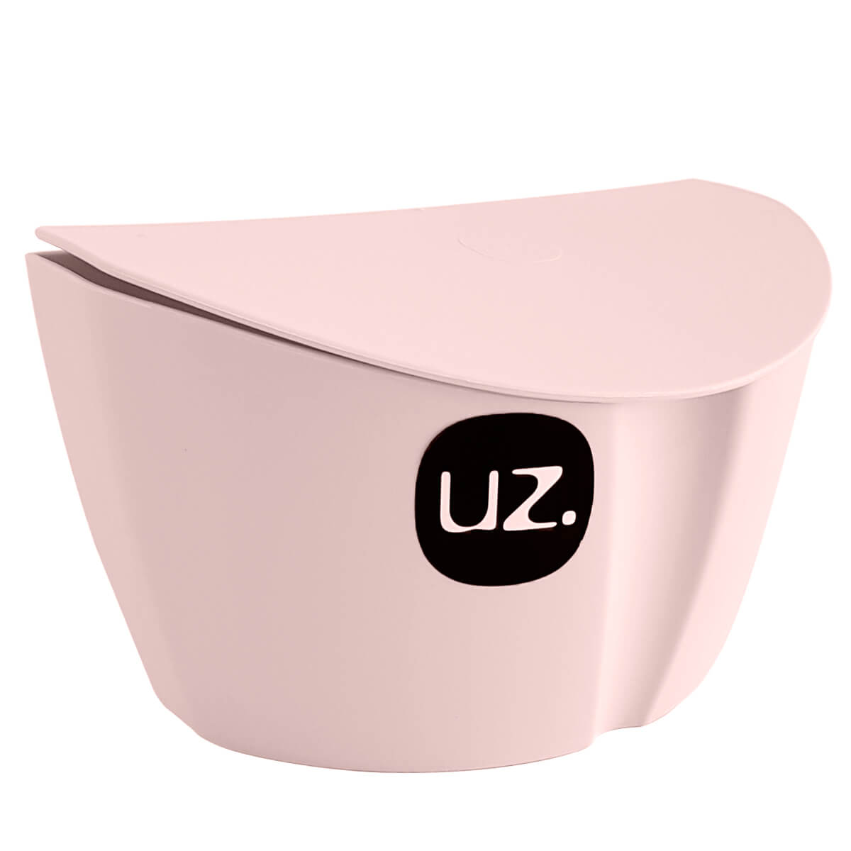 Kit 6 Saleiros com Tampa Porta Sal Cozinha 500ml Plástico UZ Rosa Quartzo
