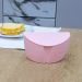 Kit 6 Saleiros com Tampa Porta Sal Cozinha 500ml Plástico UZ Rosa Quartzo