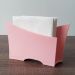 Kit 6 Suportes Porta Guardanapos De Papel Para Mesa Uz Rosa