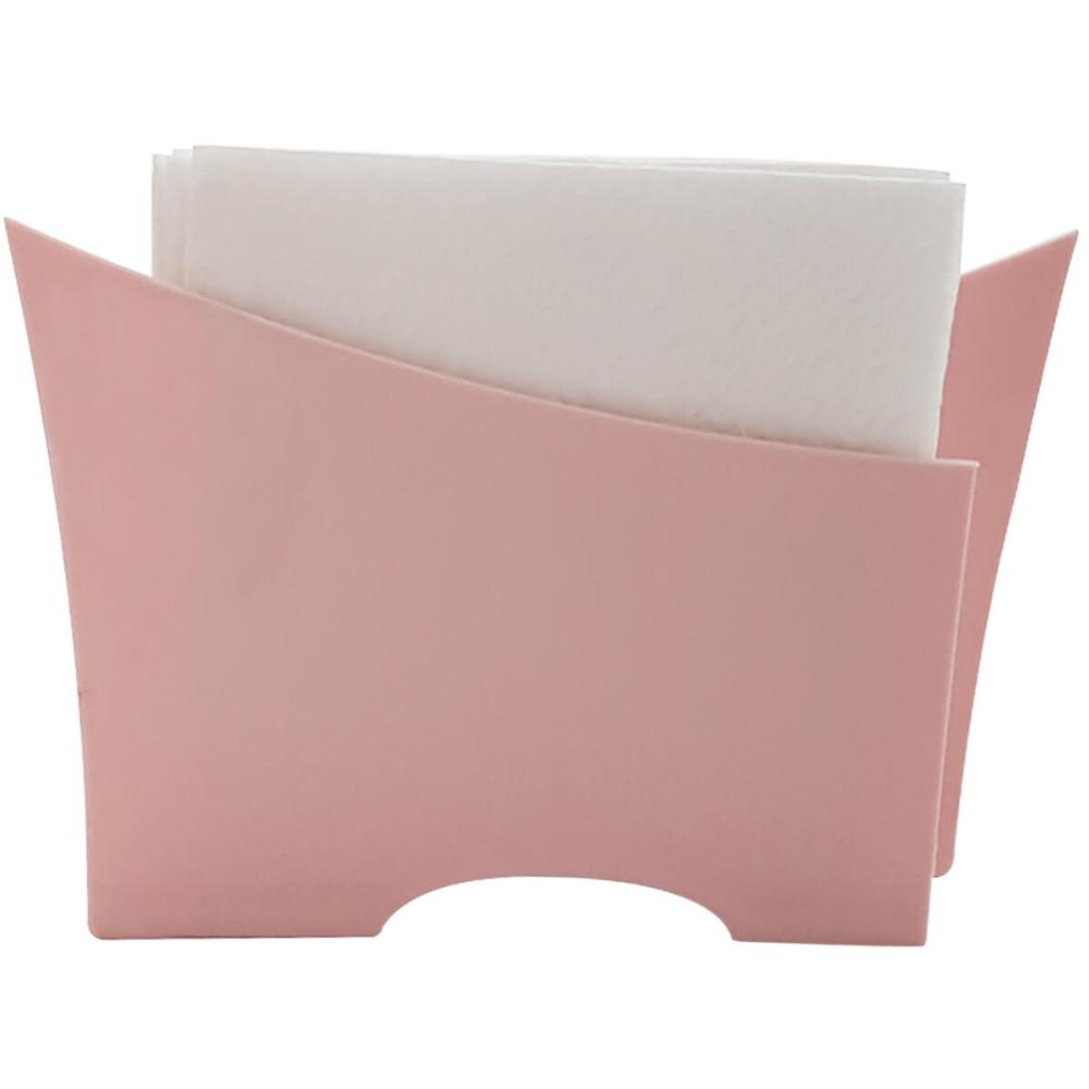 Kit 6 Suportes Porta Guardanapos De Papel Para Mesa Uz Rosa