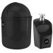 Kit Lixeira 4L Capacete E Dispenser De Detergente Porta Espo
