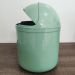 Lixeira Plastica De Cozinha Pia com Tampa Capacete e Abertura Frontal 4 litros UZ Verde Menta