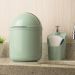 Lixeira Plastica De Cozinha Pia com Tampa Capacete e Abertura Frontal 4 litros UZ Verde Menta