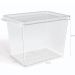 Organizador de Geladeira Multiuso Cozinha 1,3L com Tampa Transparente Frutas Verduras UZ