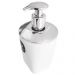 Porta Sabonete Plástico Saboneteira Líquida Para Banheiro UZ Branco 400ml