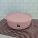 Pote Plástico com Tampa Redondo Multiuso Porta Mantimentos Color UZ Sólido 5L Rosa
